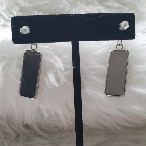 Handmade Pink Pearl Glass Spring Earrings - Picture 5 of 9